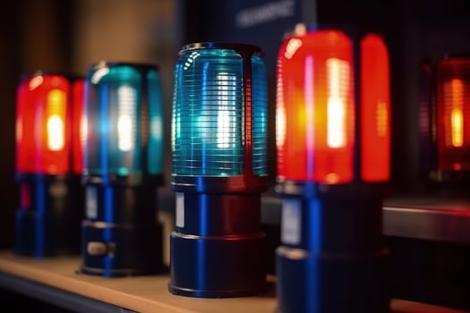 signal lamps ambulance siren photo