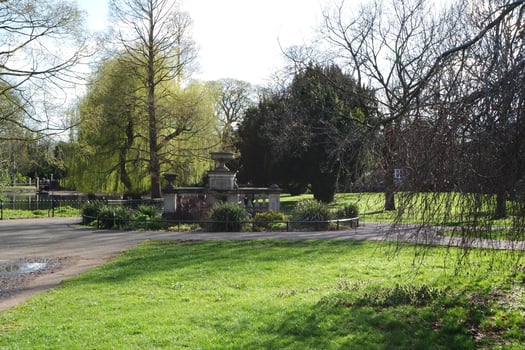 Local Public Park at Luton City photo