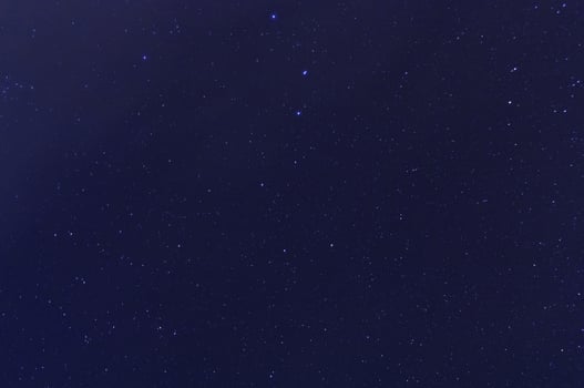 Ursa Major constellation in night sky photo