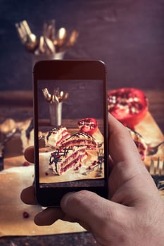 Sweet cake time photo