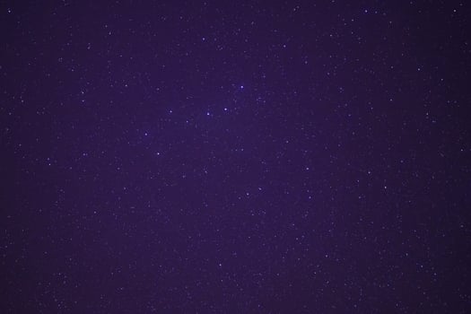 view on Ursa Major constellation in night sky photo