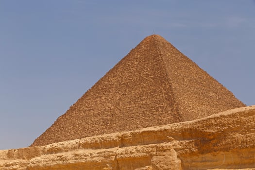 Great Pyramid of Cheops in Giza photo