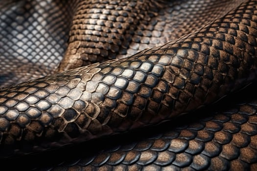 Snake Leather Animal Skin Texture Background Illustration with photo