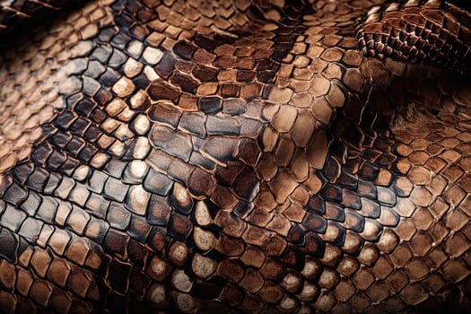 Snake Leather Animal Skin Texture Background Illustration with photo
