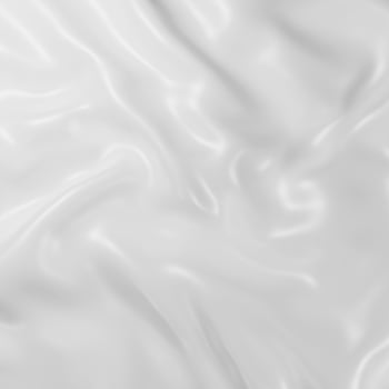 the abstract white reflects cloth plastic texture background. 3d render photo