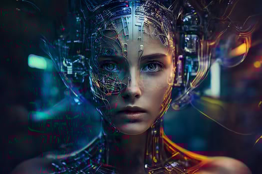 Artificial intelligence system ChatGPT, Chat Bot AI , smart robot technology Ai Chat GPT, application software. photo