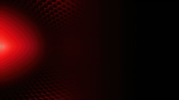 Abstract red light on black background with copy space for your text photo