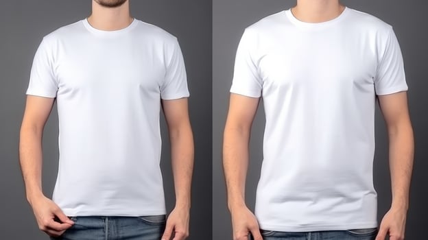 White mockup template. Illustration photo
