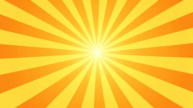 Yellow and Orange Sunburst Background photo