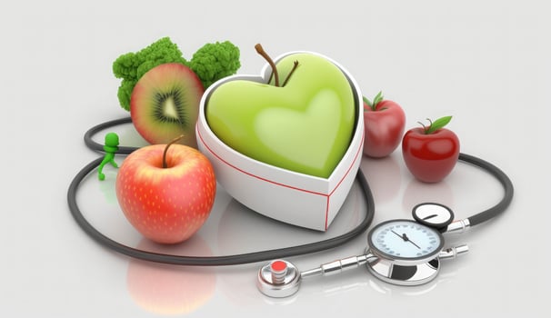 World Health Day is a global health awareness day celebrated every year on 7th April. World Health Day, World Health Organization, Healthcare And Medicine, Healthy Lifestyle, Heart Shape, Generate Ai photo
