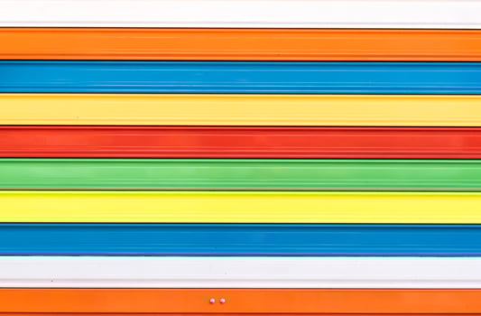 Metal colorful background photo