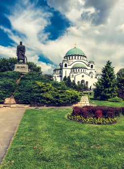 The Cathedral of Saint Sava photo