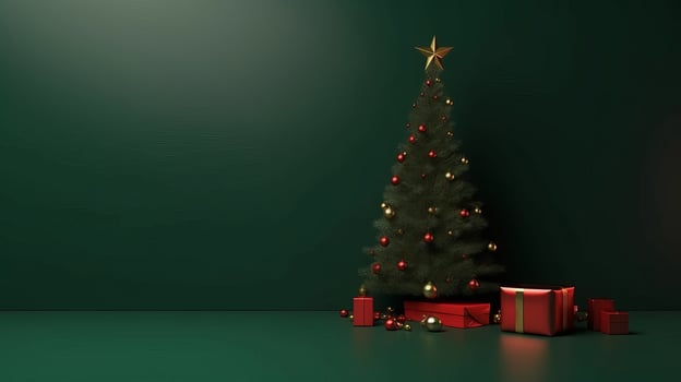 Merry Christmas Holiday Background. Illustration photo