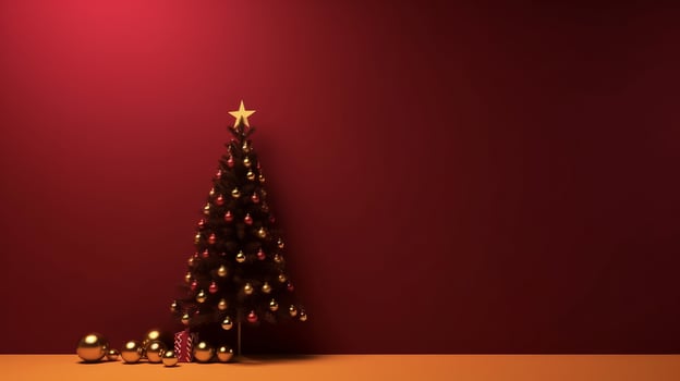Merry Christmas Holiday Background. Illustration photo