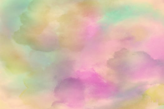 Watercolor pastel background. aquarelle colorful stains on paper. photo