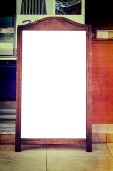 Blank billboard outdoor photo