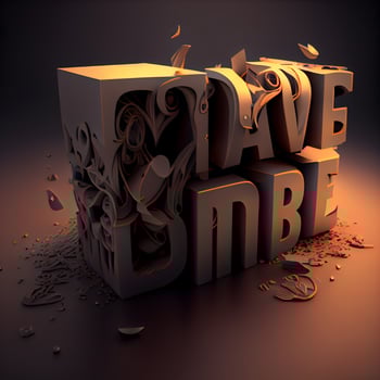3d rendering of the word plan in orange letters on a dark background, Image photo