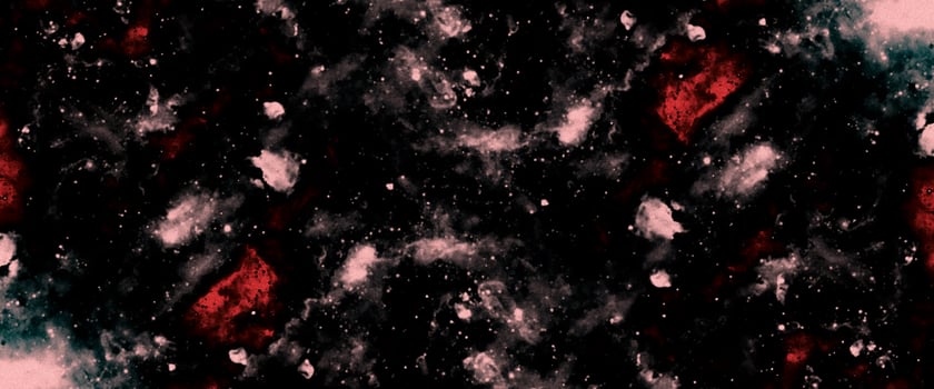 Powder explosion on black background. Colorful dust explodes. Beautiful winter panorama at snowfall photo