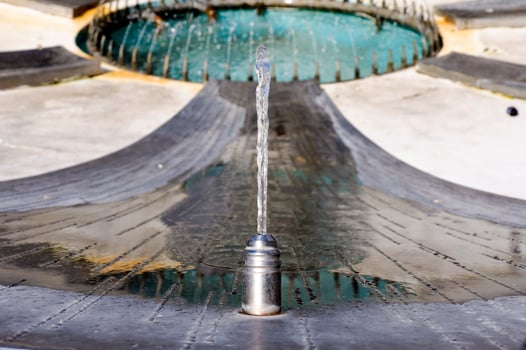 Fountain and water photo