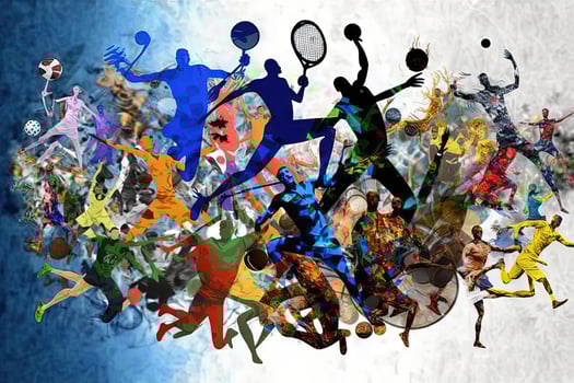International Day of Sport for Development and Peace abstract illustration photo