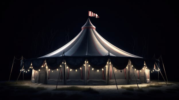 Circus background. Illustration photo