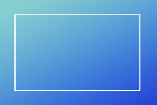 Purple and blue gradient background with white frame. illustration. photo