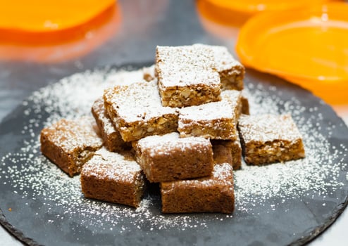 Homemade Delicious Blonde Brownies photo