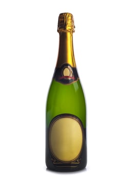 Bottle of champagne photo