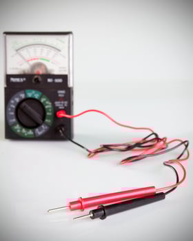 Multimeter with probe photo