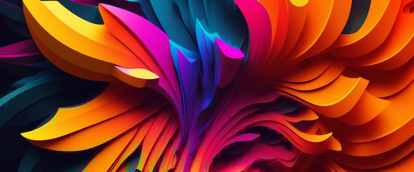 Abstract shape background, geometric colorful backdrop. photo