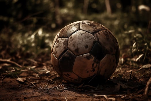 Soccer ball. aesthetic photo