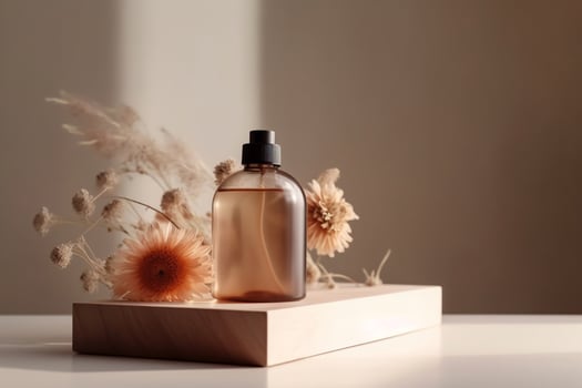 Cosmetic mockup AI Generate photo