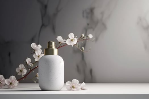 Cosmetic mockup AI Generate photo