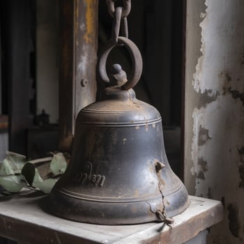 Church metal bell photo