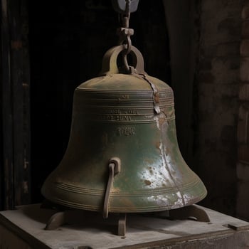 Church metal bell photo