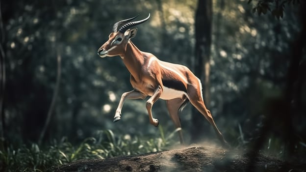 Bongo Antelope in the Jungle. photo