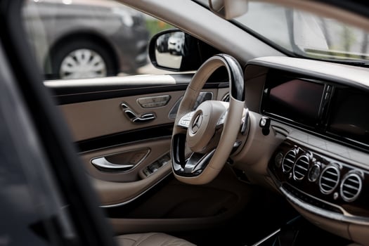 luxury interior and dashboard photo