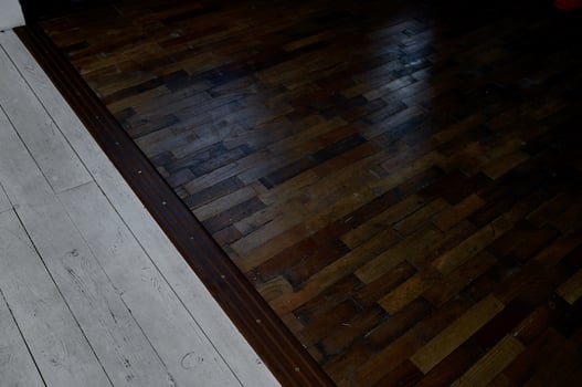Wooden floor view photo