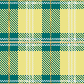 Tartan seamless pattern, green and yellow, can be used in fashion design. Bedding, curtains, tablecloths photo