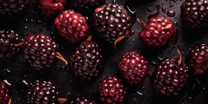 . . Macro shot photo of close up berry blackberries. Graphic design background. Graphic Art