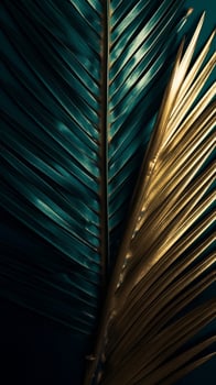 Palm leaf background. Illustration photo