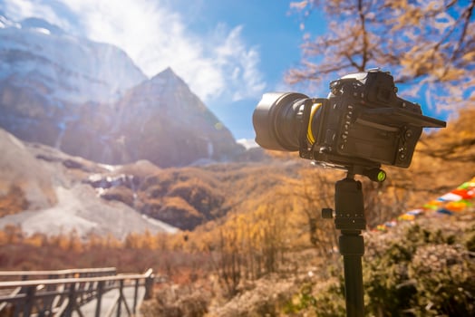 photography view, The camera is  photograph mountain  landscape photo