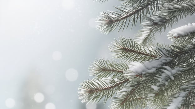 Winter Christmas Forest Background. Illustration photo