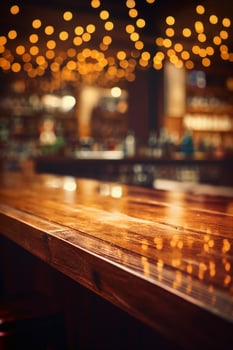 Warm light. Blur light background at shop in mall for business background, blurry abstract bokeh at interior hallway,. photo