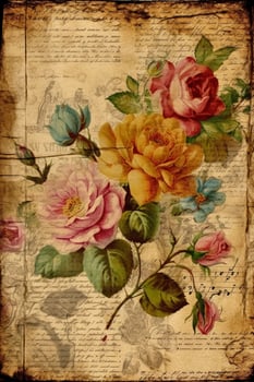 Vintage even background paper. photo