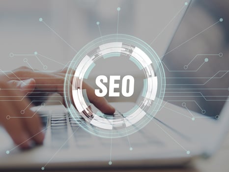 SEO search engine optimization, online branding and link building illustration photo