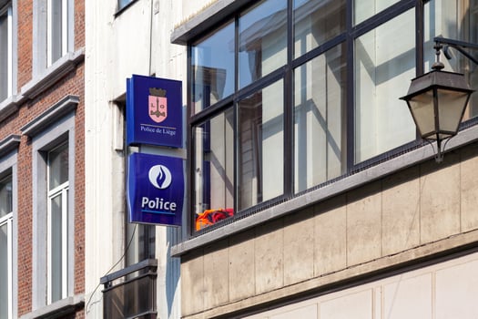 Sign of the Liege Federal Police photo