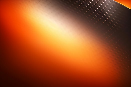 Brushed metal light orange background. photo