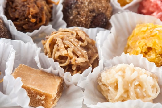 Assorted traditional sweets from Cartagena de Indias photo