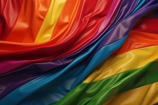 Rainbow flag pride photo
